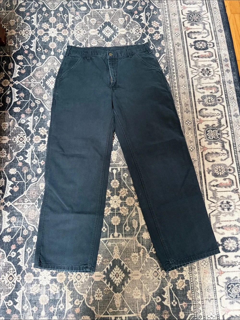 Carhartt Men's black Straight-Leg Jeans